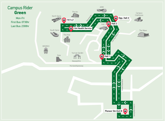 NTU Campus Rider Green_Sep 2023 NTU Campus Rider Green_Sep 2023